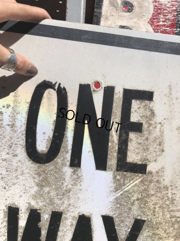 画像4: Vintage Road Sign ONE WAY (B234) 