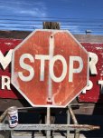 画像1: Vintage Road Sign STOP (B247)  (1)