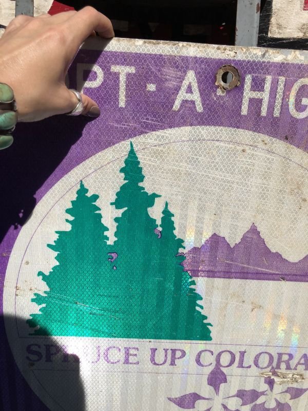 画像6: Vintage Road Sign COLORADO (B235)