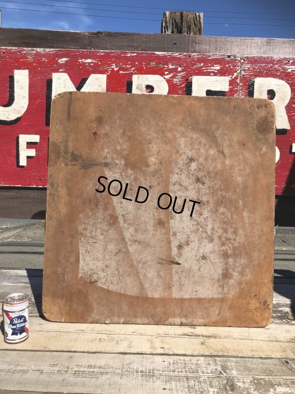 画像8: Vintage Road Sign CAUTION (B246)