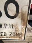 画像5: Vintage Road Sign END 30 M.P.H. SPEED ZONE (B243) 