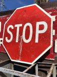 画像2: Vintage Road Sign STOP (B250)  (2)