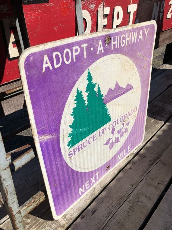 画像3: Vintage Road Sign COLORADO (B235)