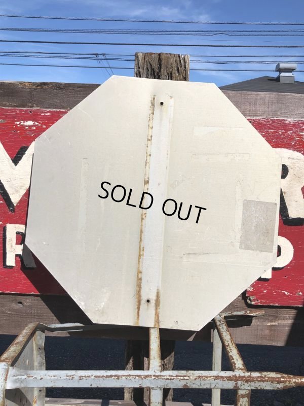 画像10: Vintage Road Sign STOP (B252)