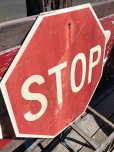 画像3: Vintage Road Sign STOP (B252) 