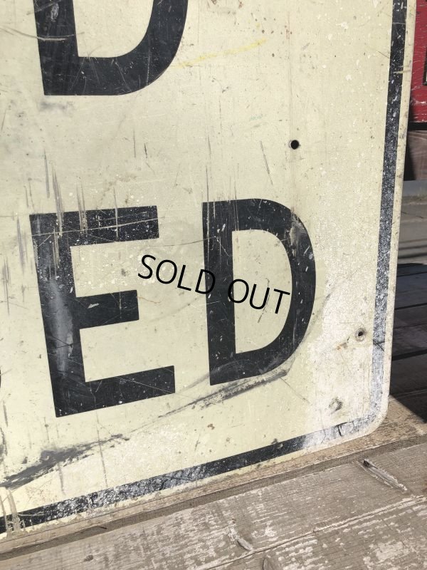 画像5: Vintage Road Sign ROAD CLOSED (B245) 