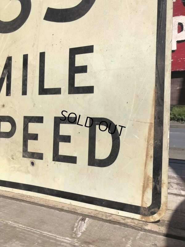 画像5: Vintage Road Sign END 35 MILE SPEED (B242) 