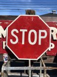 画像1: Vintage Road Sign STOP (B249)  (1)