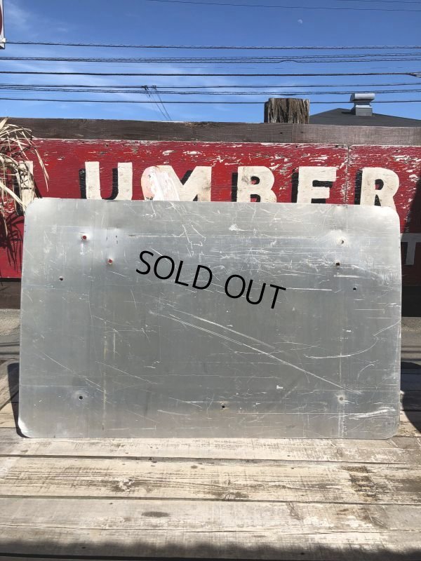 画像10: Vintage Road Sign TRAIL CLOSED (B244) 