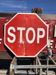 画像1: Vintage Road Sign STOP (B248)  (1)