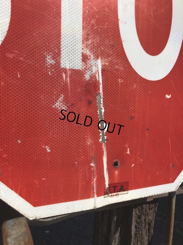 画像5: Vintage Road Sign STOP (B248)