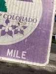 画像4: Vintage Road Sign COLORADO (B235) 