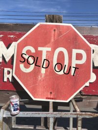Vintage Road Sign STOP (B252) 