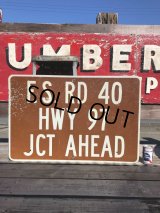 Vintage Road Sign F.S. RD 40 (B236) 