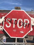 Vintage Road Sign STOP (B251) 