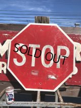 Vintage Road Sign STOP (B251) 