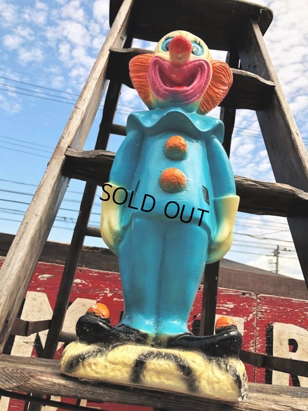 画像5: Vintage Bozo The Clown 18" Big Size Bank Statue (B247)