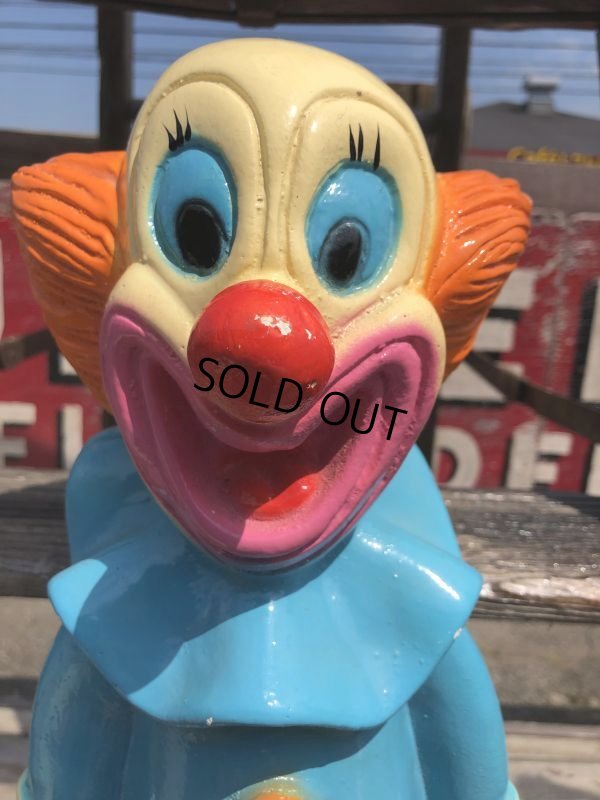 画像9: Vintage Bozo The Clown 18" Big Size Bank Statue (B247)