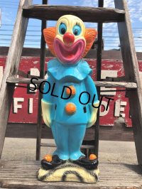 Vintage Bozo The Clown 18" Big Size Bank Statue (B247) 
