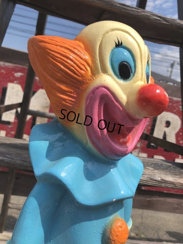 画像7: Vintage Bozo The Clown 18" Big Size Bank Statue (B247)