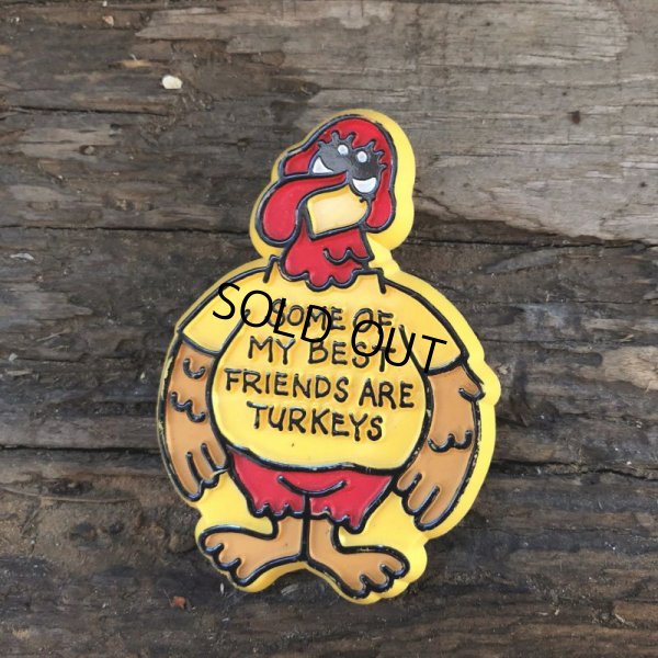 画像2: Vintage Badge Turkeys (B251)