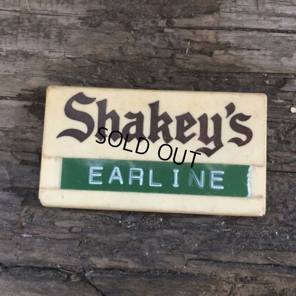 画像2: Vintage Name Badge Shakey's (B252)