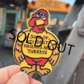 Vintage Badge Turkeys (B251)