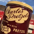 画像8: Vintage Tin Can Charles Pretzels (B259)