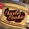 画像8: Vintage Tin Can Charles Cookies (B260)