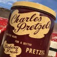 画像7: Vintage Tin Can Charles Pretzels (B259)