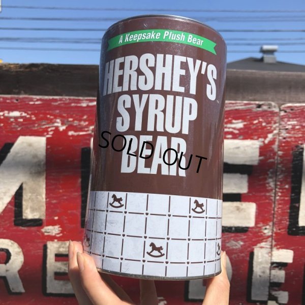 画像9: Vintage Tin Can HORSMAN Hershey's Syrup Bear (B279)