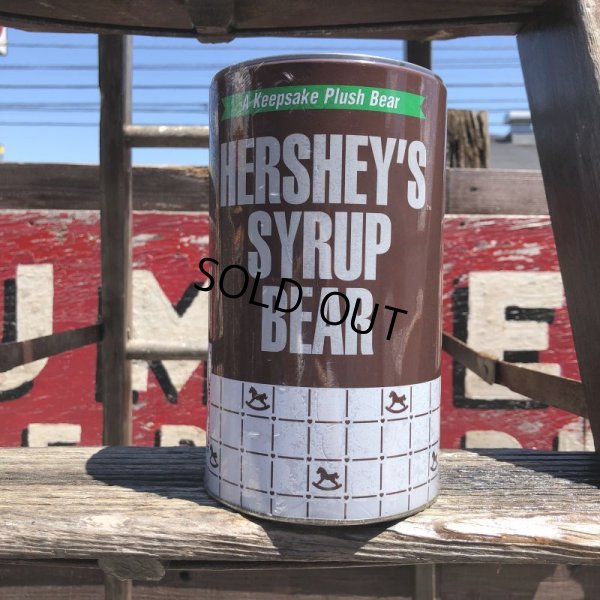 画像1: Vintage Tin Can HORSMAN Hershey's Syrup Bear (B279)