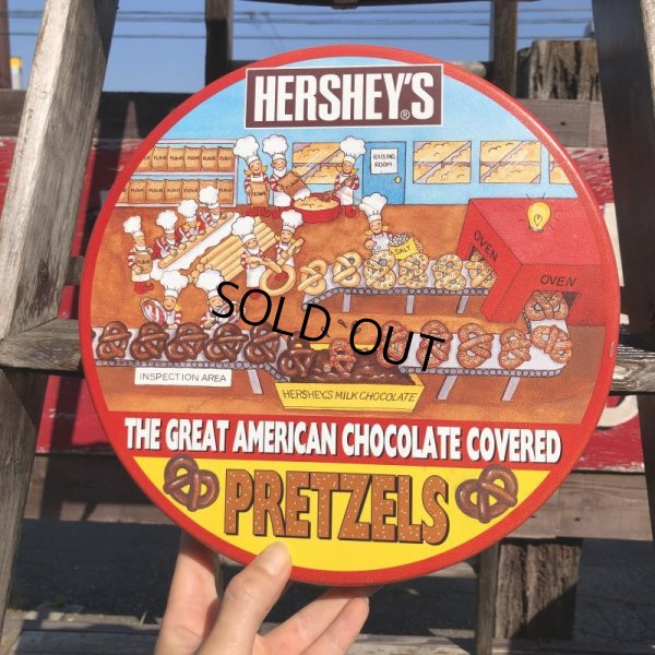 画像7: Vintage Tin Can Hershey's Pretzels (B278)
