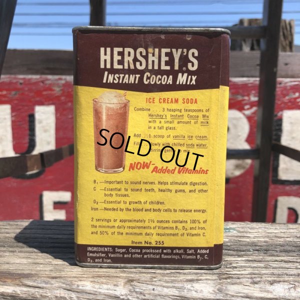 画像3: Vintage Tin Can Hershey's Instant (B283)