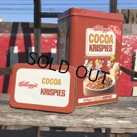 Vintage Tin Can Kellogg's Cocoa Krispies (B273)