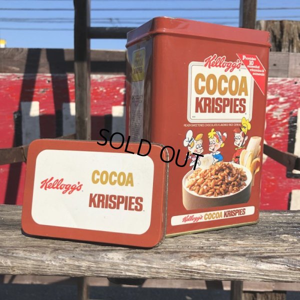 画像1: Vintage Tin Can Kellogg's Cocoa Krispies (B273)