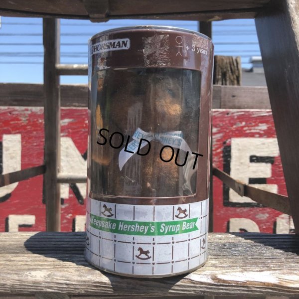 画像2: Vintage Tin Can HORSMAN Hershey's Syrup Bear (B279)