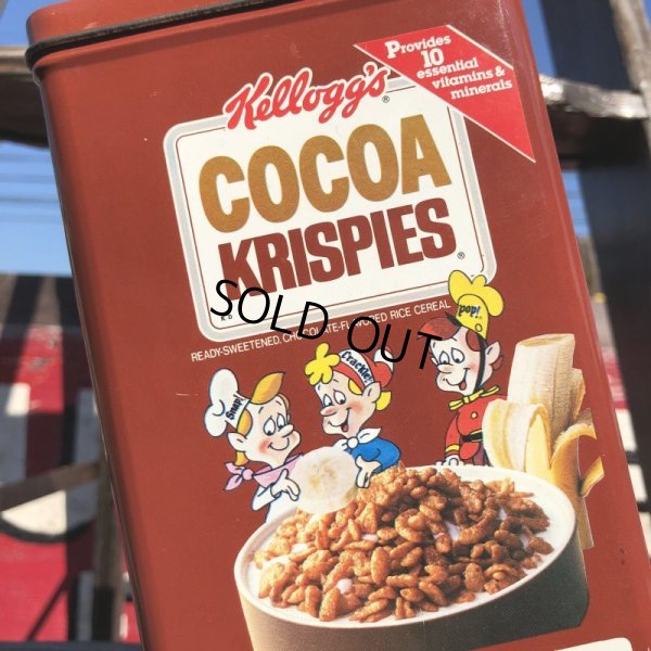 画像4: Vintage Tin Can Kellogg's Cocoa Krispies (B273)