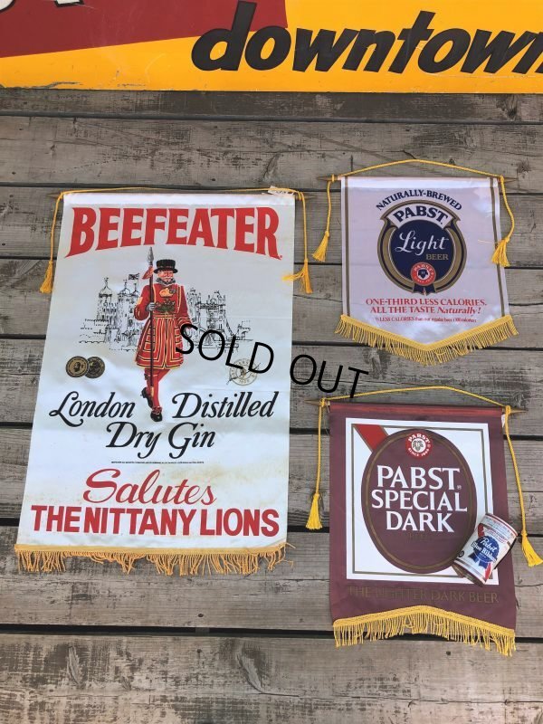 画像13: Vintage BEEFEATER Dry Gin Banner Flag (B263)