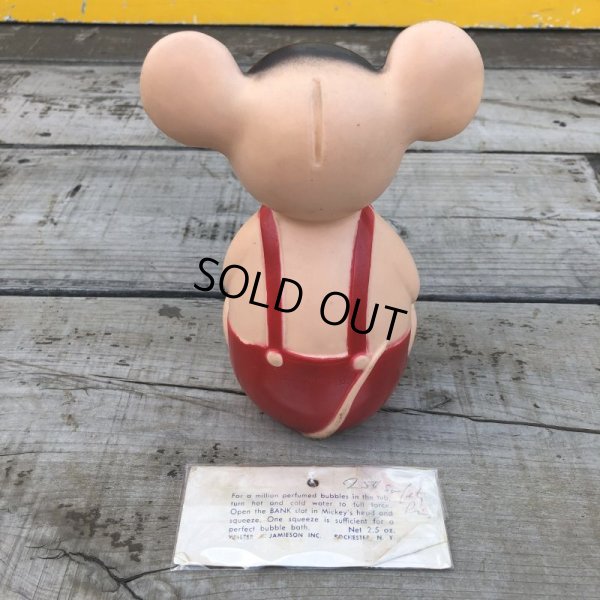 画像4: Vintage Disney Mickey Rubber Doll (B253)