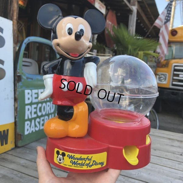 画像1: Vintage Disney Mickey Gumball Machine (B267)