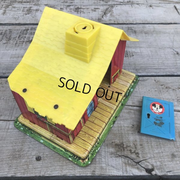 画像4: Vintage Disney Mickey Mouse Club Tin Bank (B263)