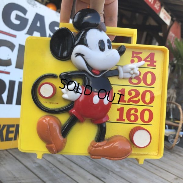 画像1: Vintage Disney Mickey Radio Junk (B255)