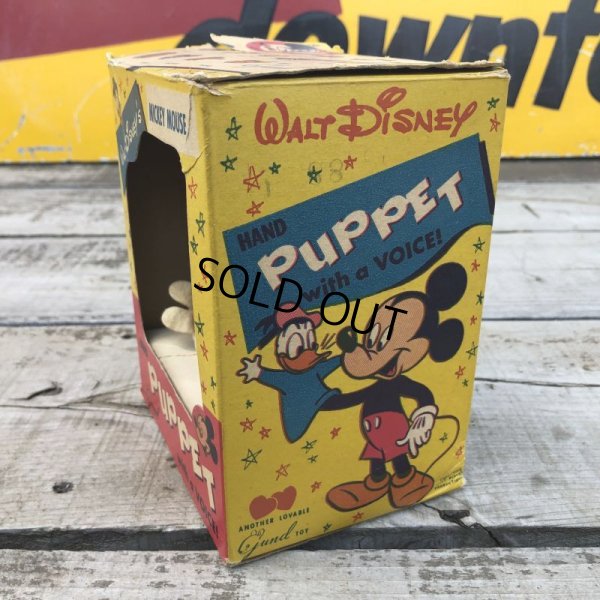 画像4: Vintage Disney Mickey Hand Puppet w/box (B264)