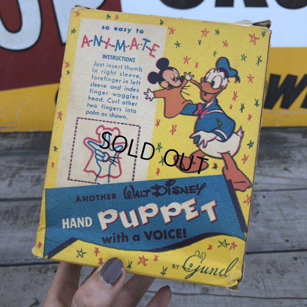 画像13: Vintage Disney Mickey Hand Puppet w/box (B264)