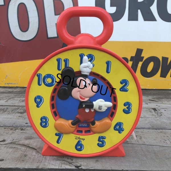 画像2: Vintage Disney Mickey Talking Clock (B254)