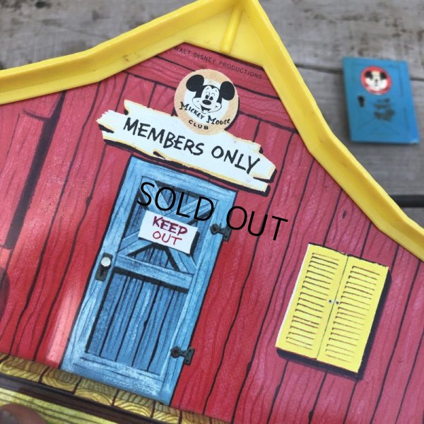 画像11: Vintage Disney Mickey Mouse Club Tin Bank (B263)