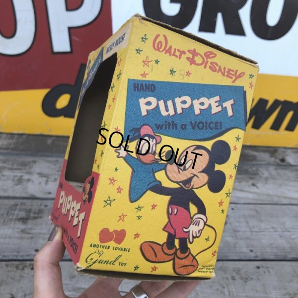 画像12: Vintage Disney Mickey Hand Puppet w/box (B264)