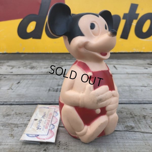 画像3: Vintage Disney Mickey Rubber Doll (B253)