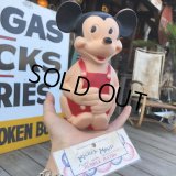 Vintage Disney Mickey Rubber Doll (B253)